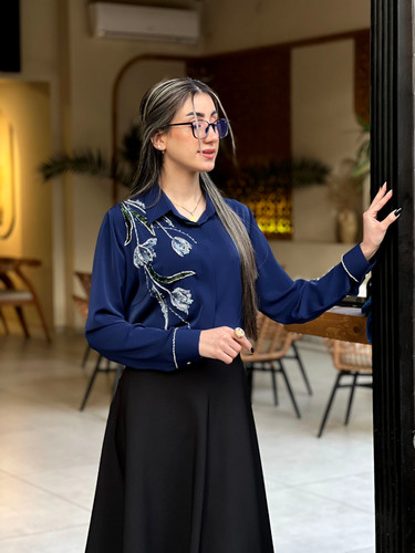 شومیز سرمهای زنانه