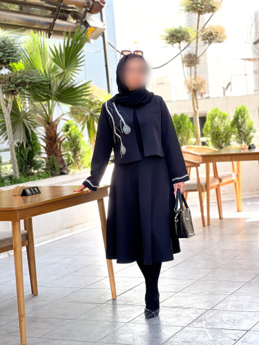کت زنانه جواهردوزی