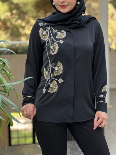 لباس زنانه جواهردوزی