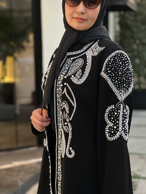 مانتو زنانه جواهردوزی