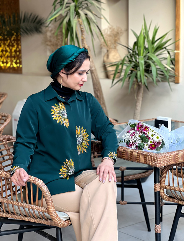 شومیز جواهردوزی زنانه