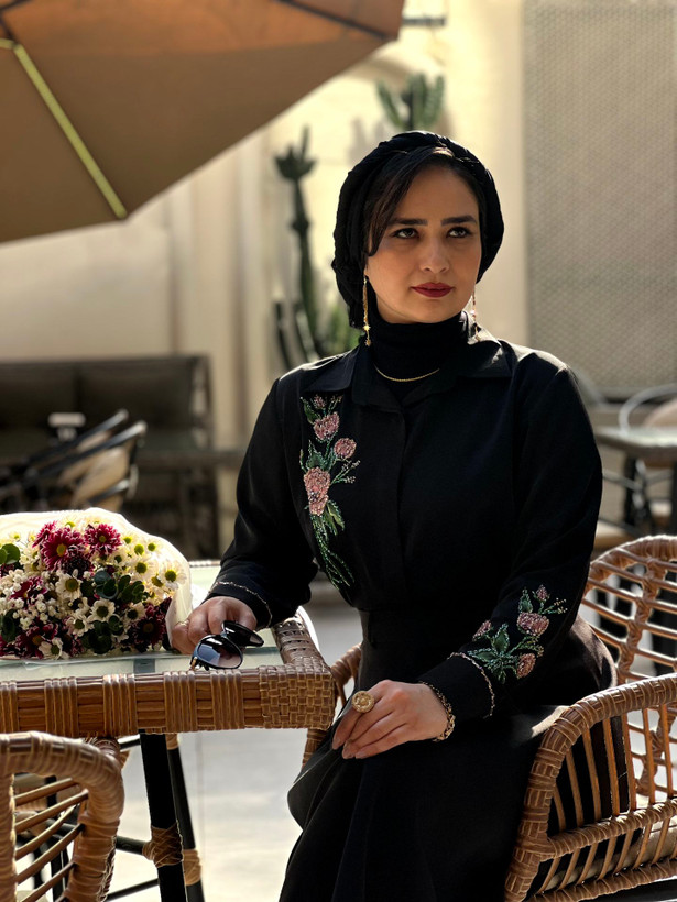 لباس زنانه مشکی جواهردوزی