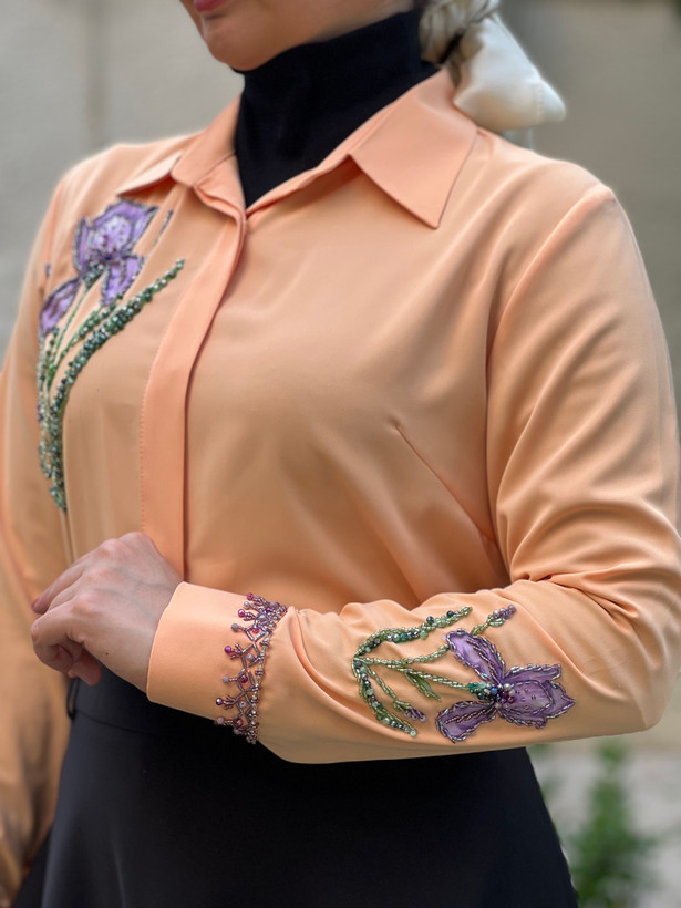 پیراهن جواهردوزی زنانه