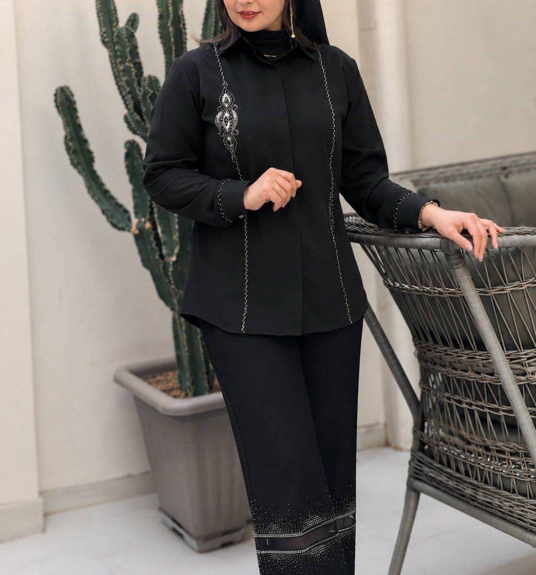 شومیز وشلوار جواهردوزی زنانه